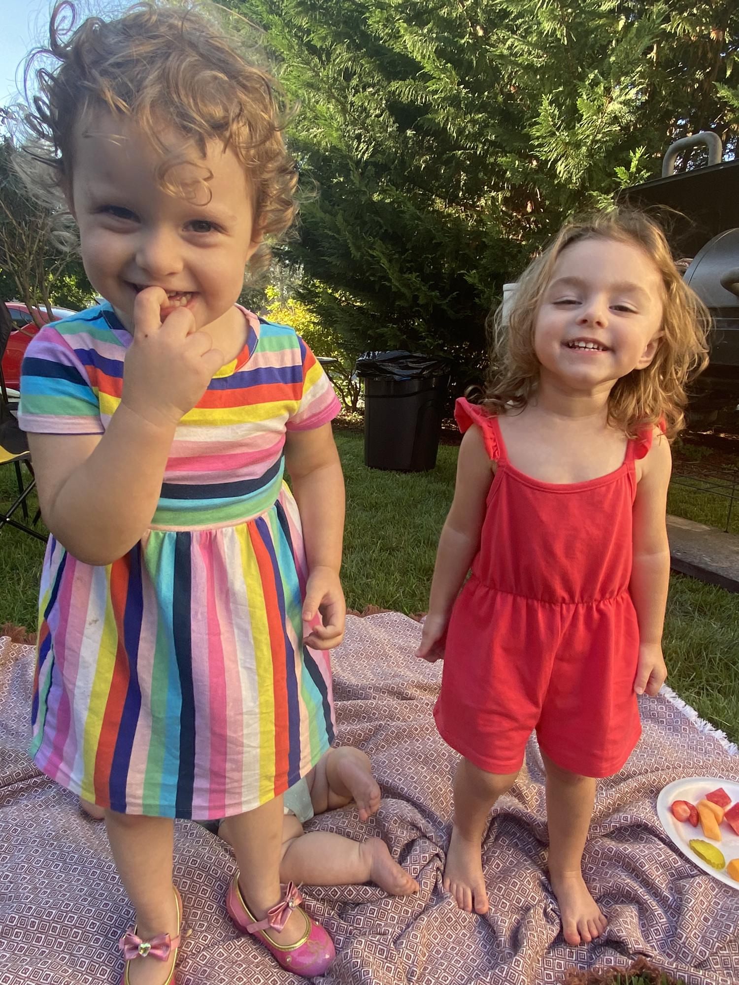 Lyric and Sophia (flower girls)