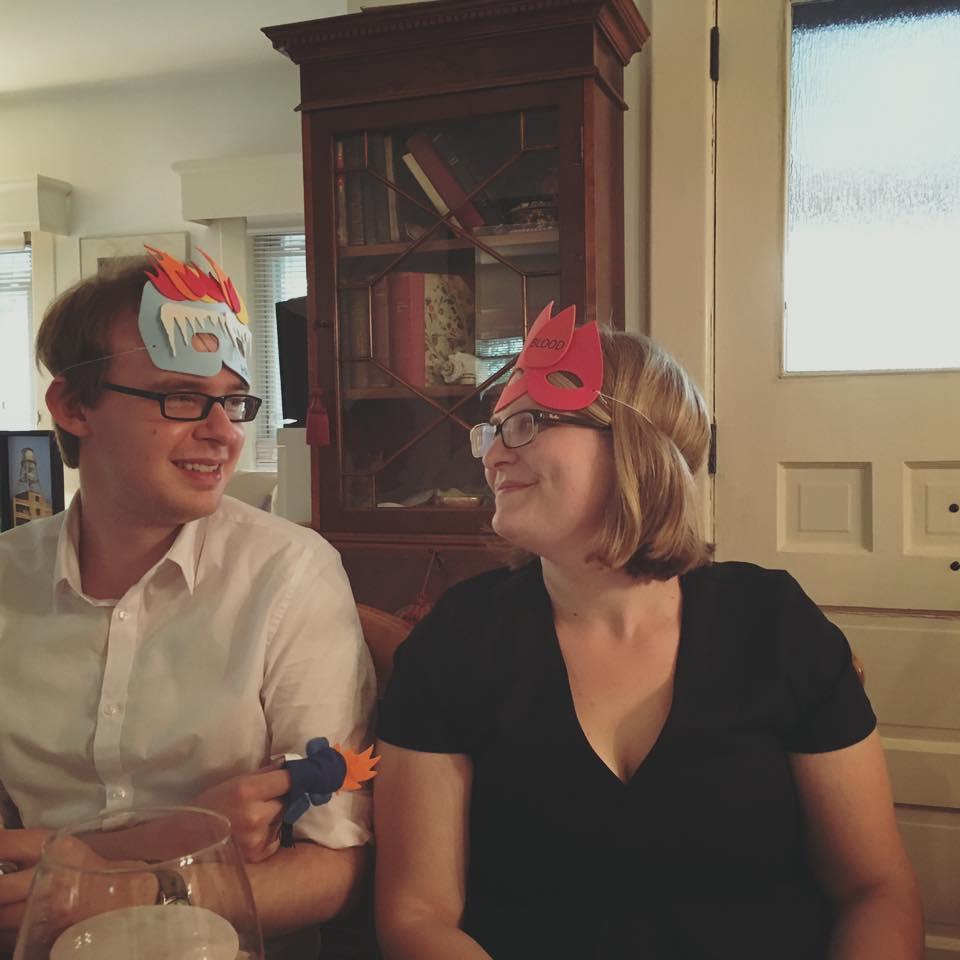 Passover plague masks