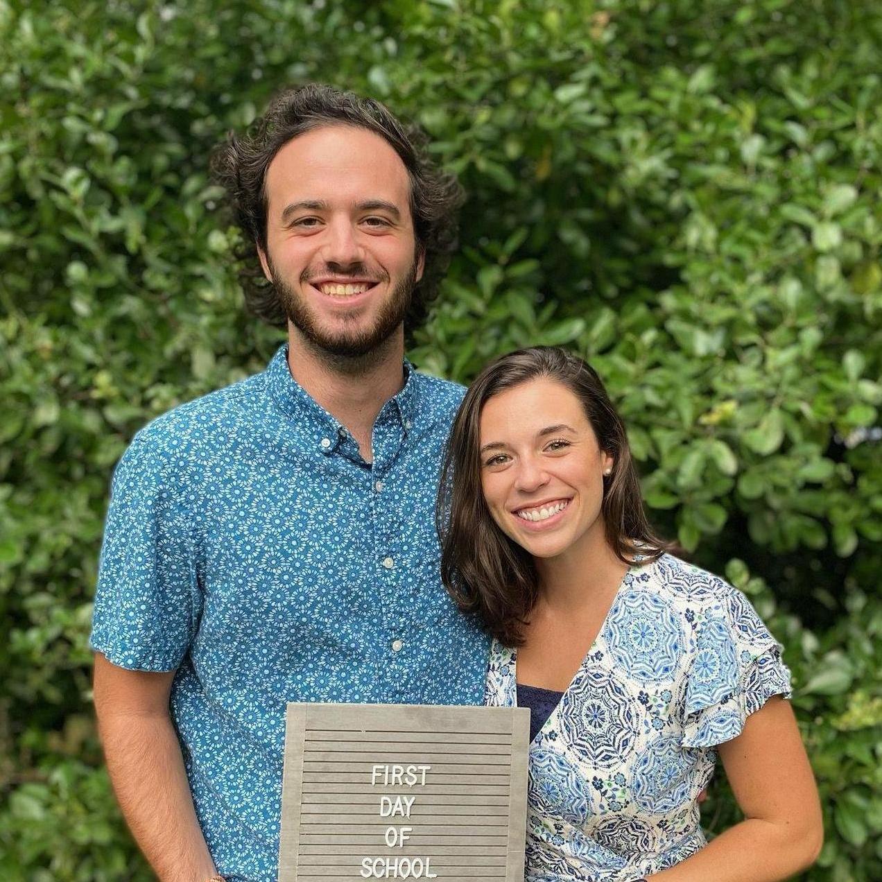 After graduation, we started the ACESJU graduate program in 2019. We both began teaching at the Gesu School in north Philadelphia. Jack taught Spanish and Kristen taught kindergarten.