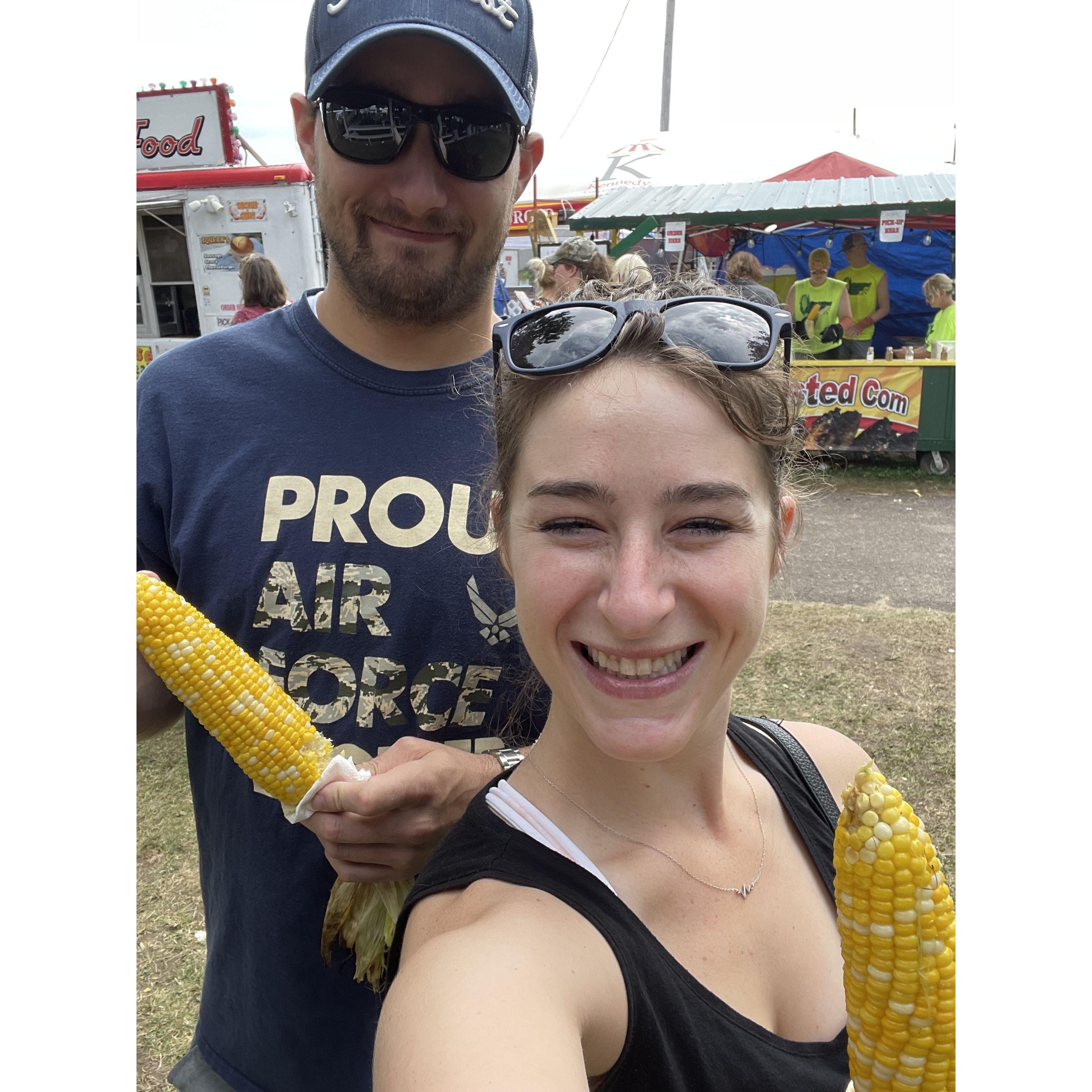 Can't miss our county fair corn on the cob! (Aug 2021)