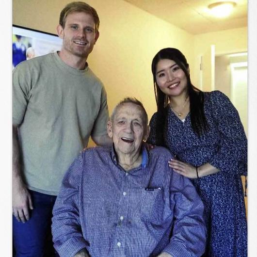 Mai met Frank’s Grandpa