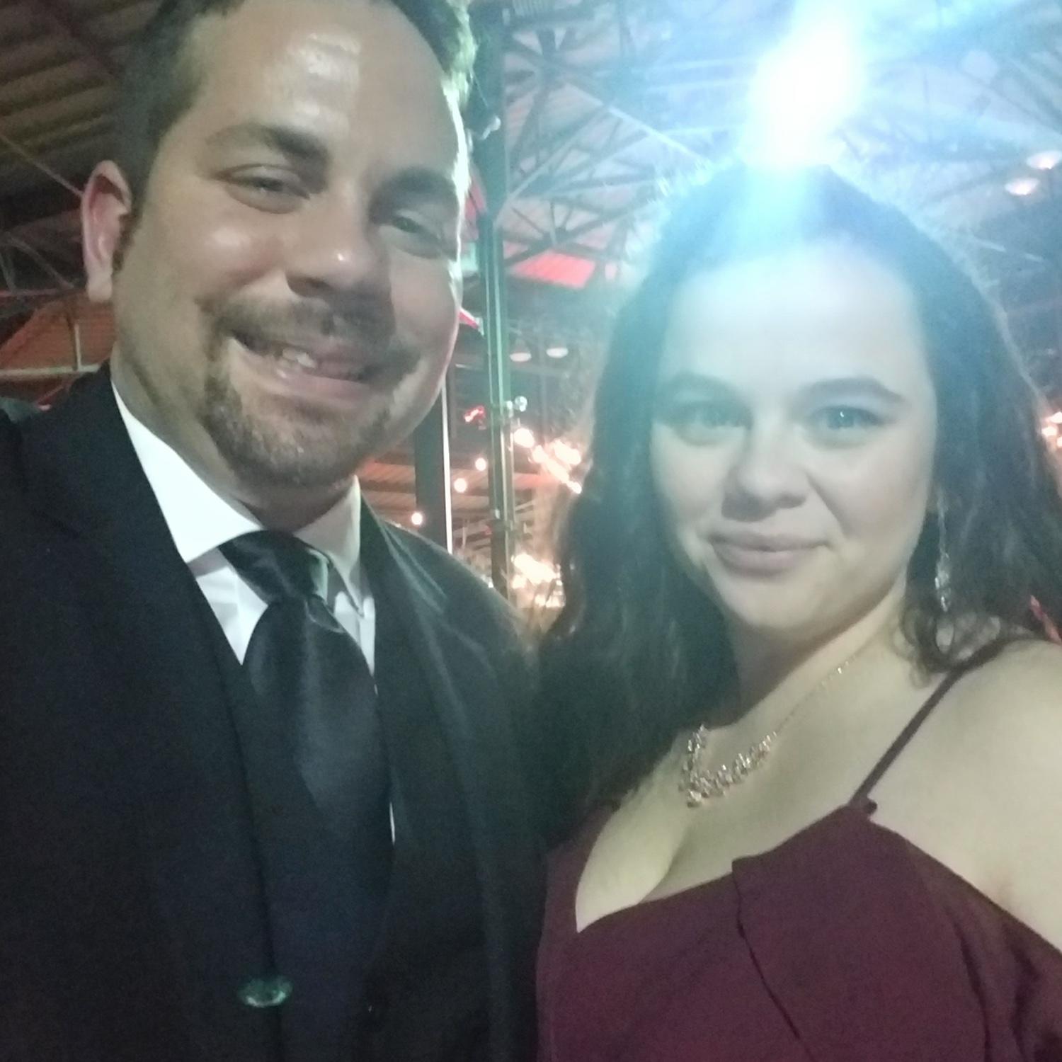 At the wedding of Jessica Corner & Mike Lerner, October 2019