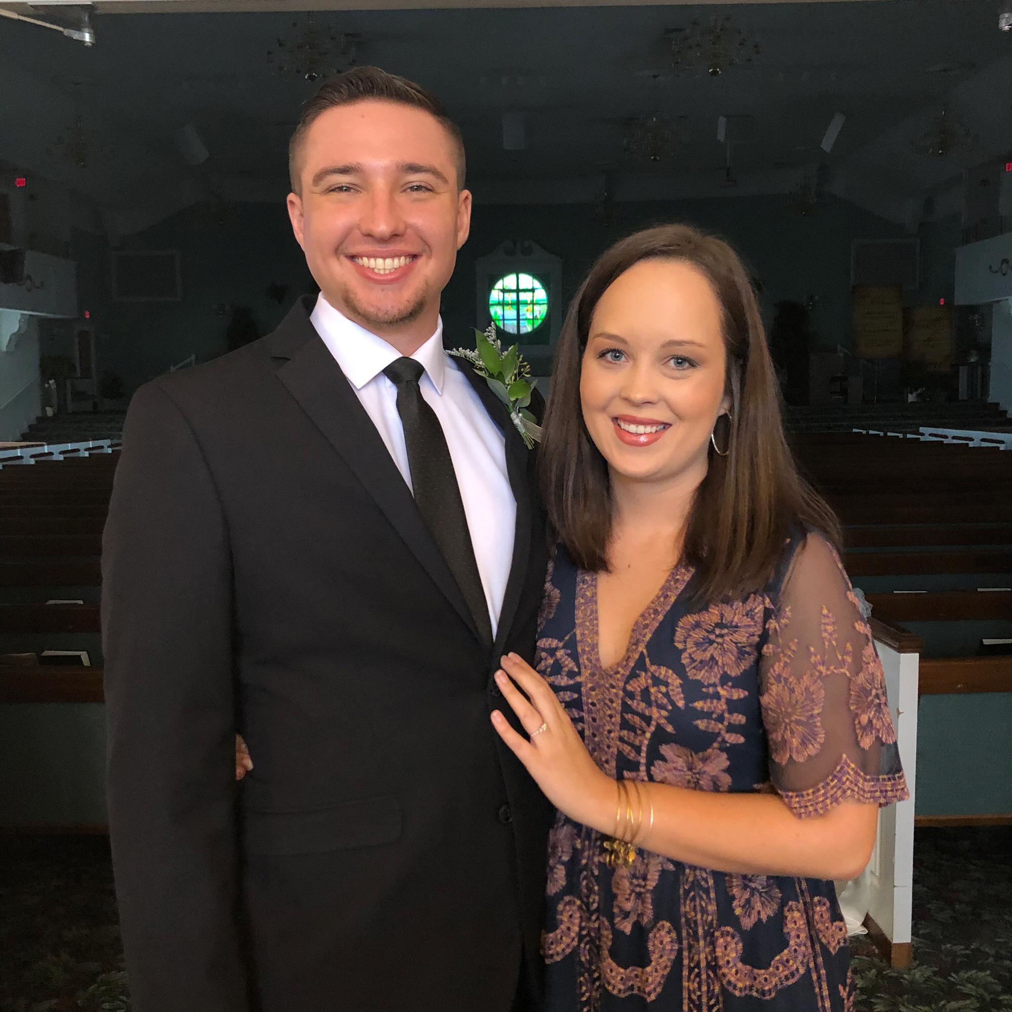 Courtney's wedding day!