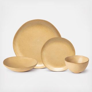 Livia 4-Piece Place Setting with Cereal and Pasta Bowl, Service for 1