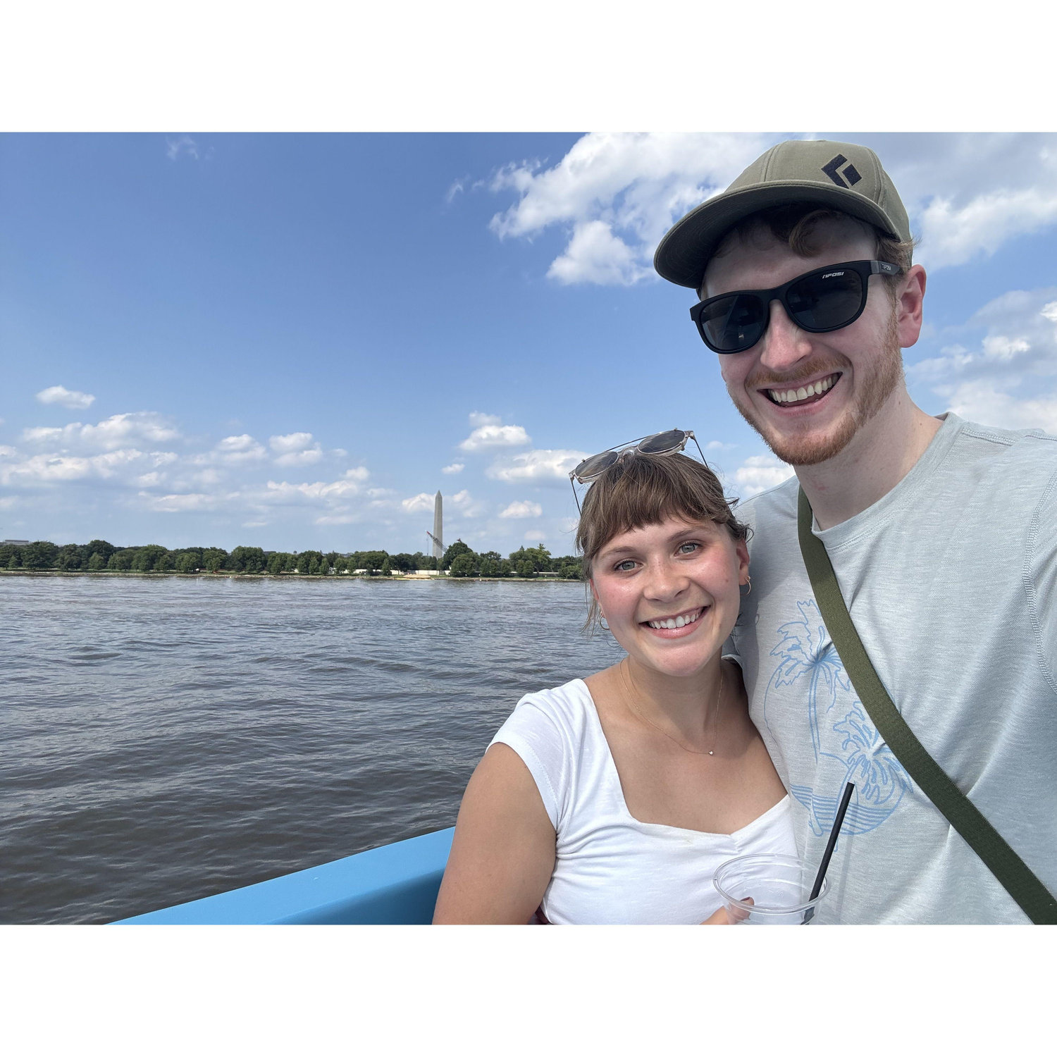 What could be better? A sunny day on the Potomac.