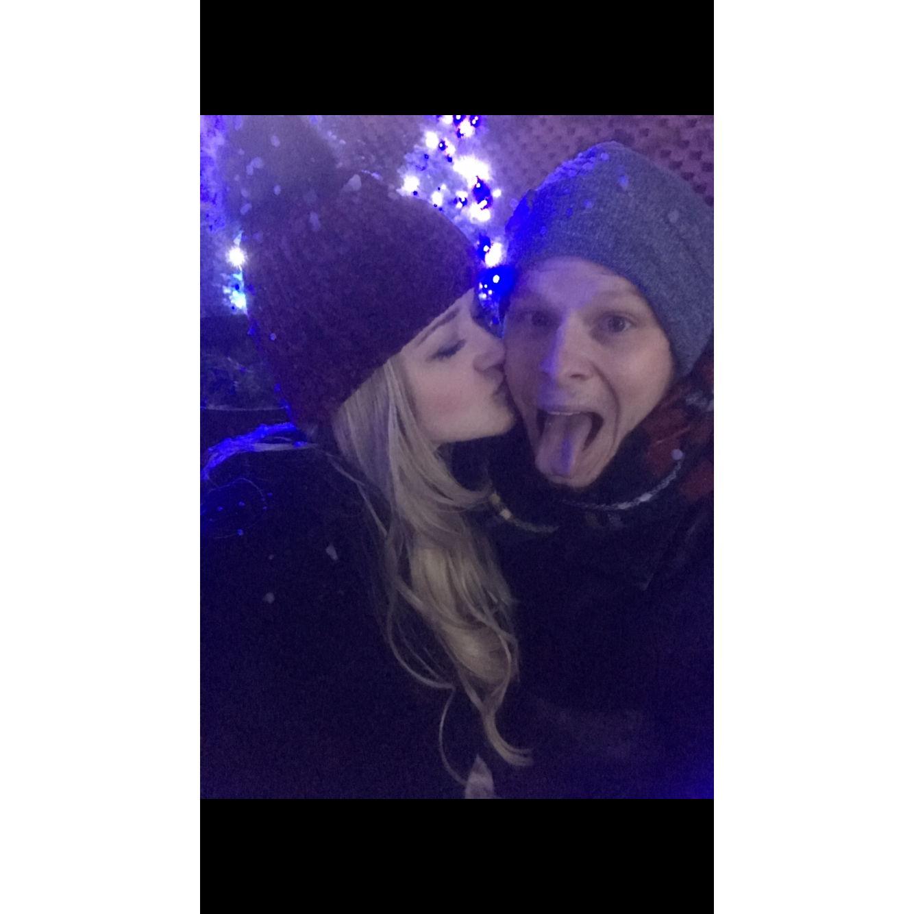 -Gatlinburg, TN .. Where I fell more in love with him than I knew I could