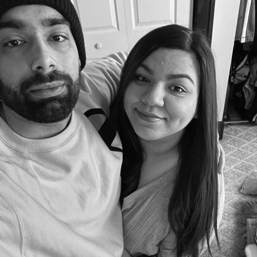 Our first picture together ♥