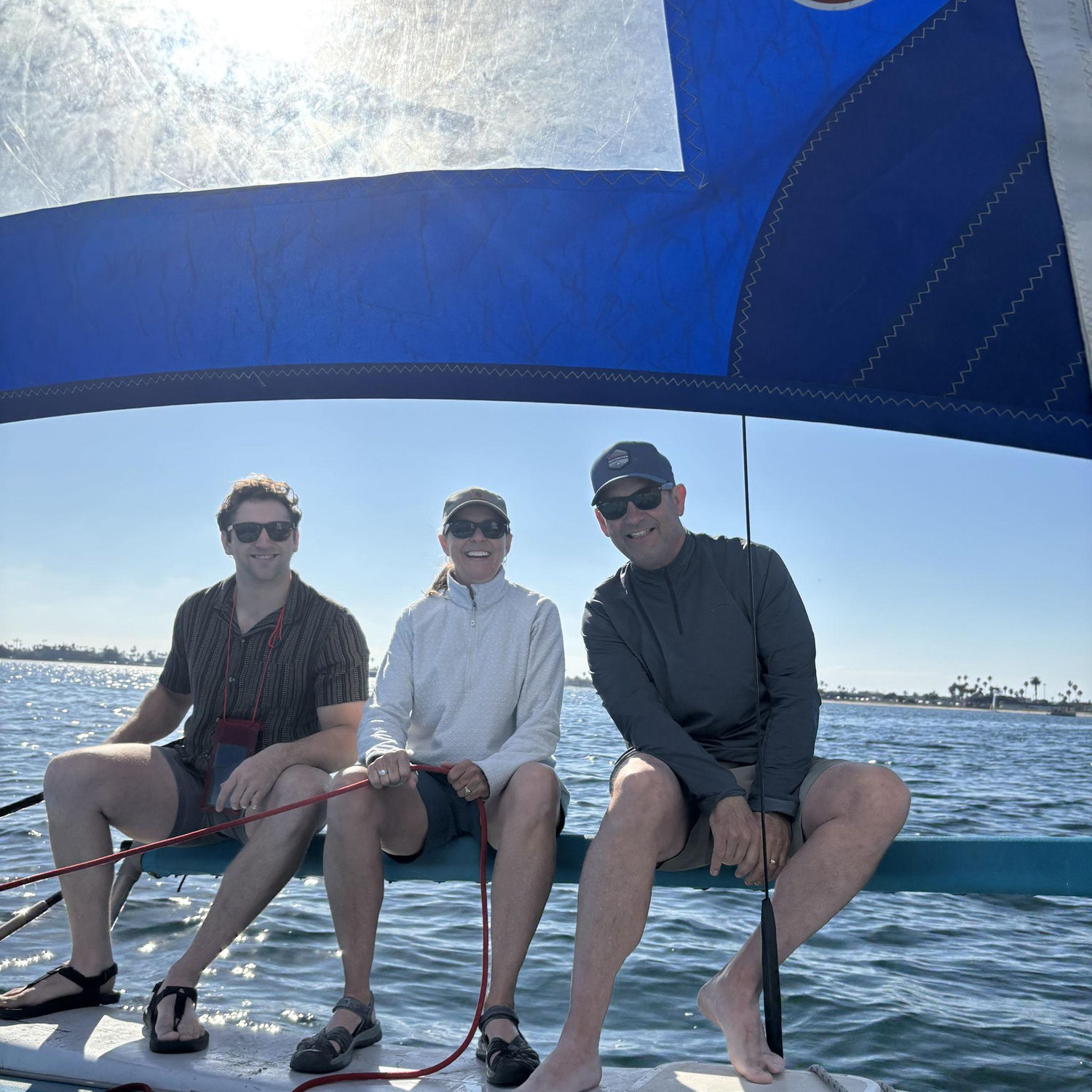 Sailing around San Diego