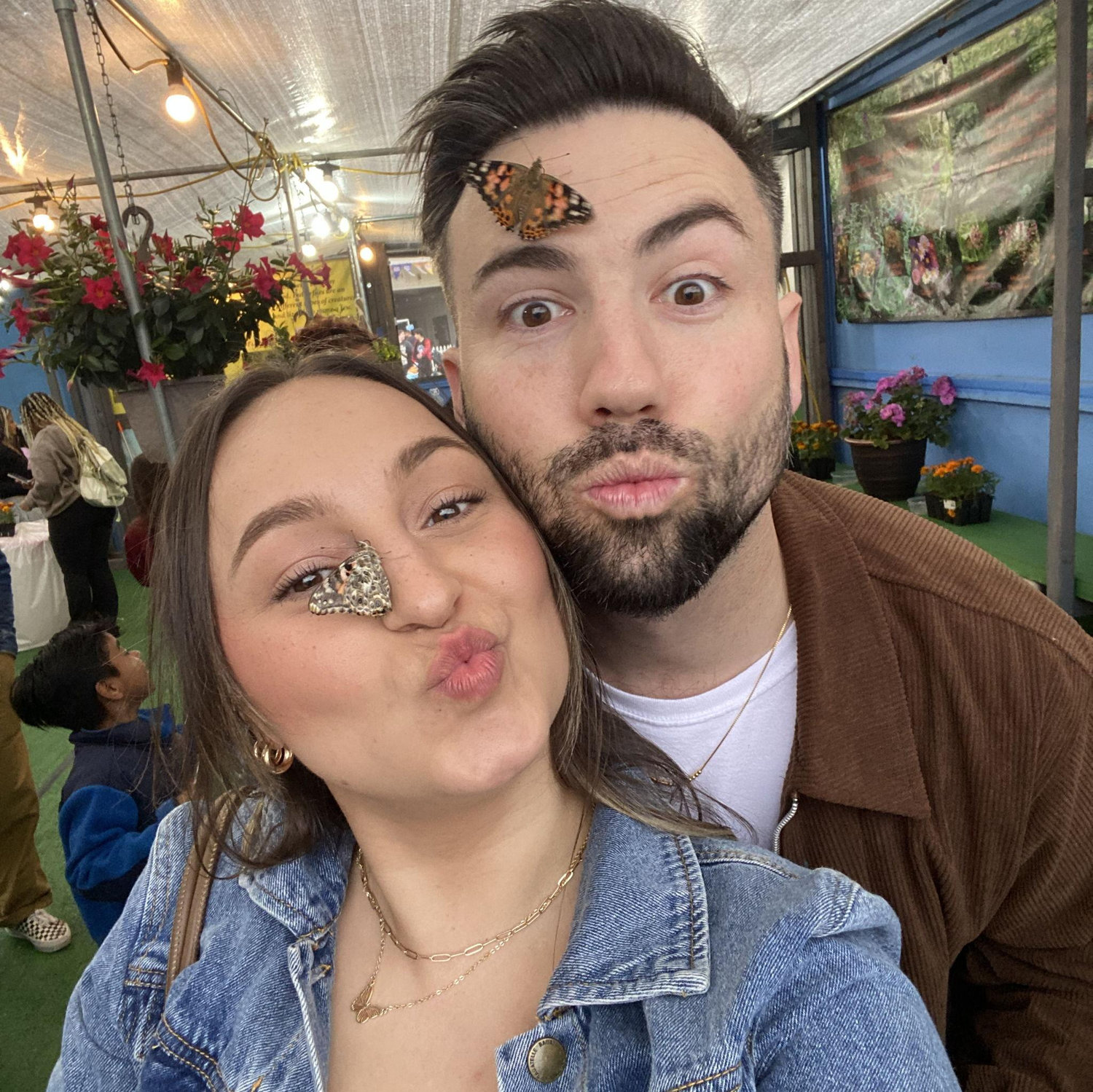 "you give me butterflies"