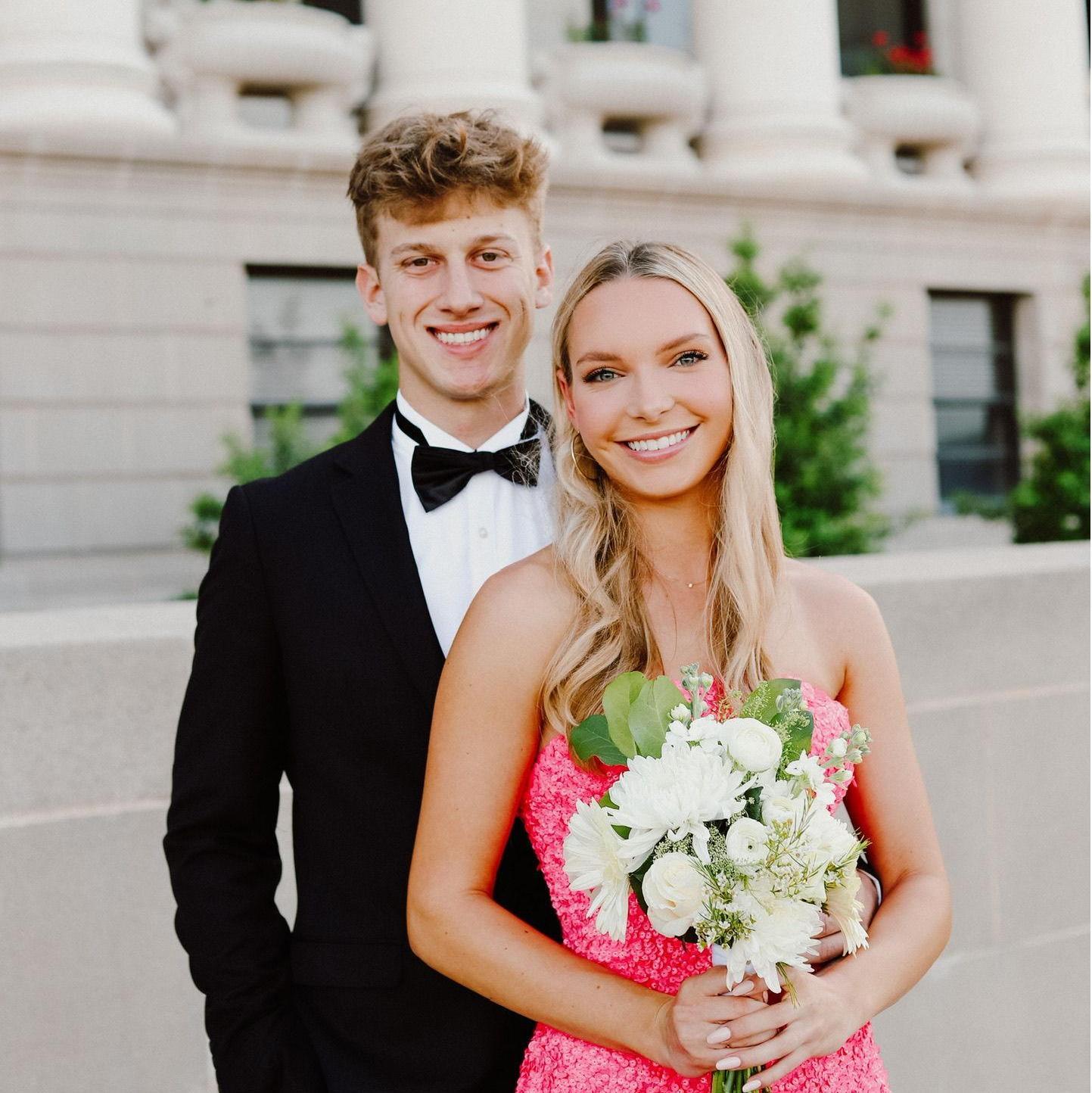 Caroline’s senior prom