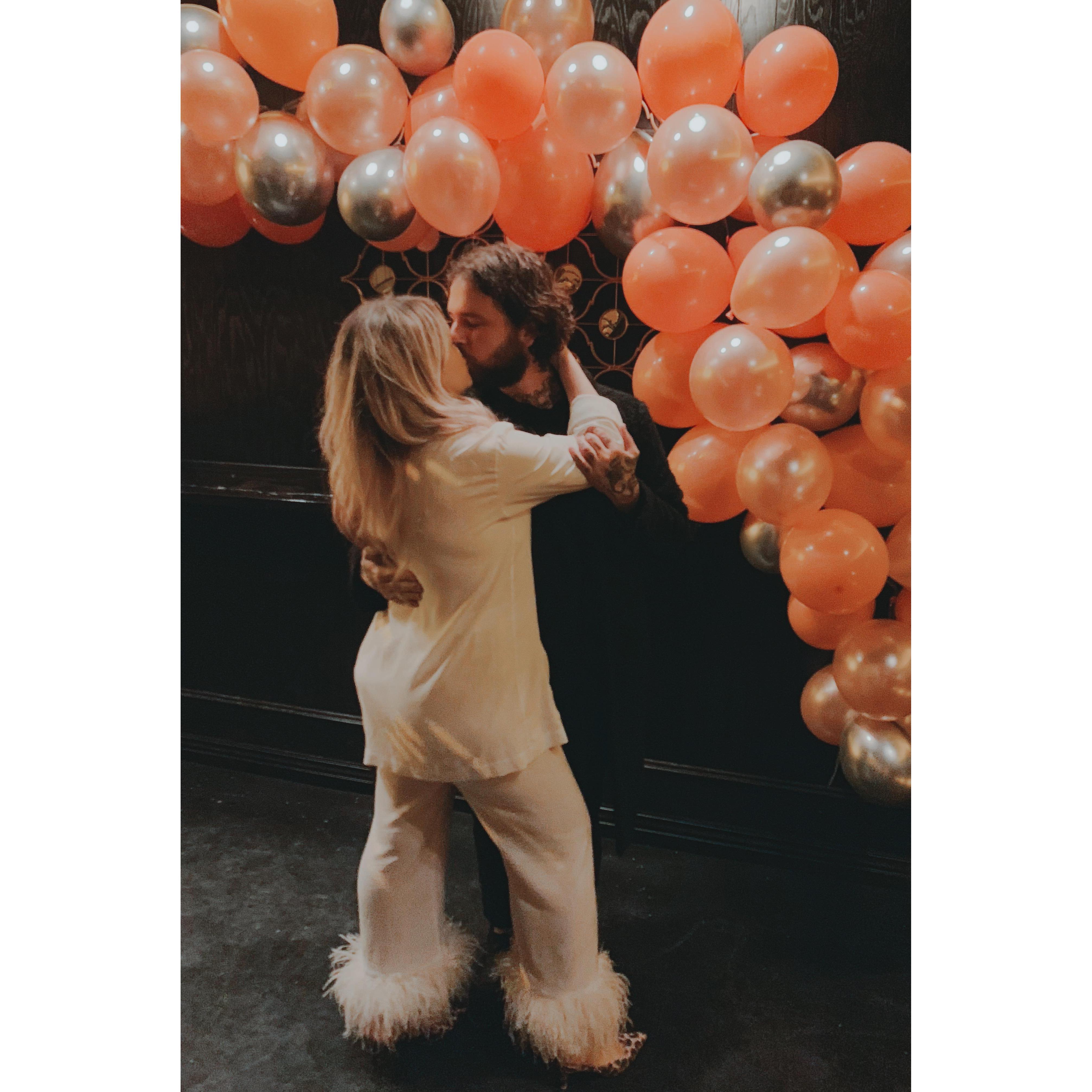 From our engagement party!