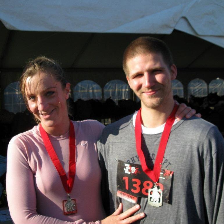 In Maryland for a zombie obstacle course 5k.