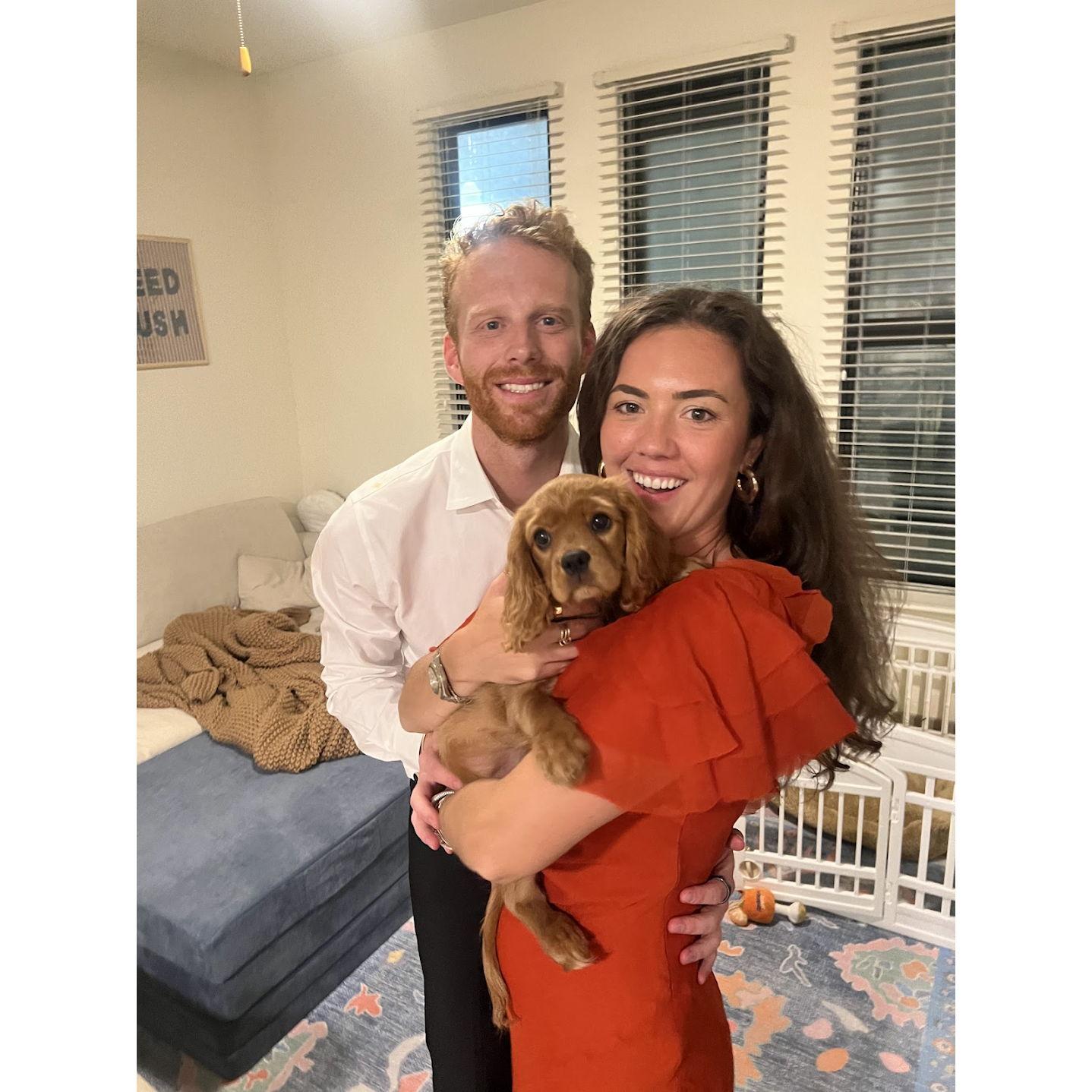 Our newest addition - Frankie Bean!