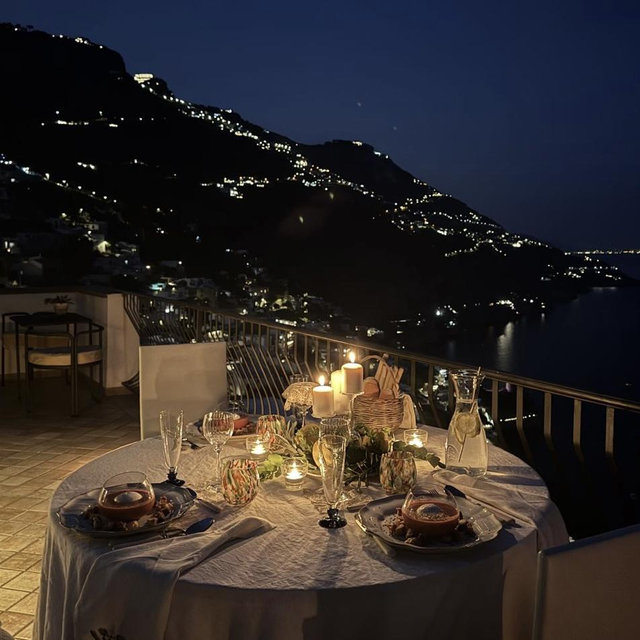 Dinner for 2 on our Honeymoon