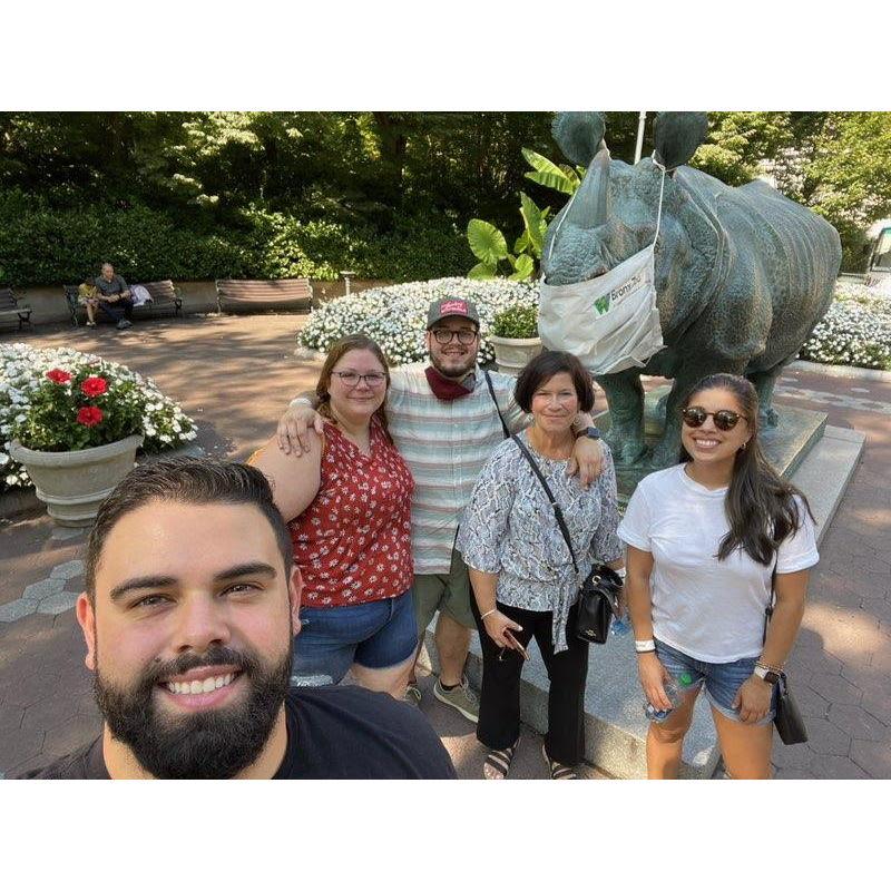 Siblings & Mom at the Zoo