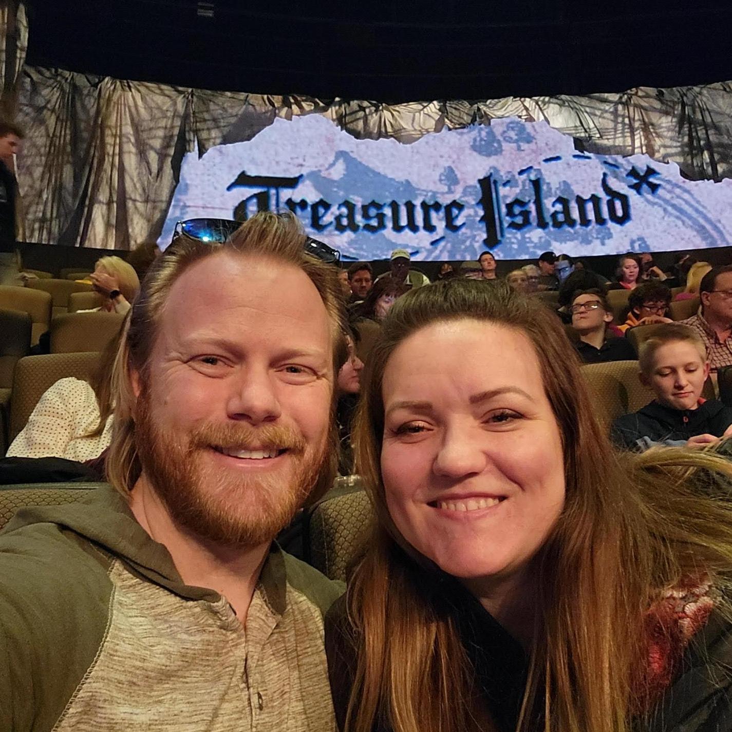 We found treasure in each other.