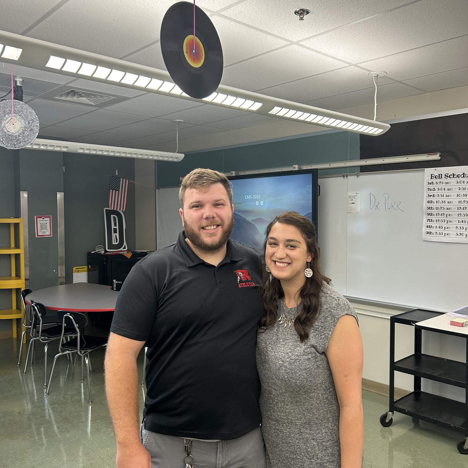 First day of school, but the last school year before the kids know us as Mr. & Mrs. Moll
