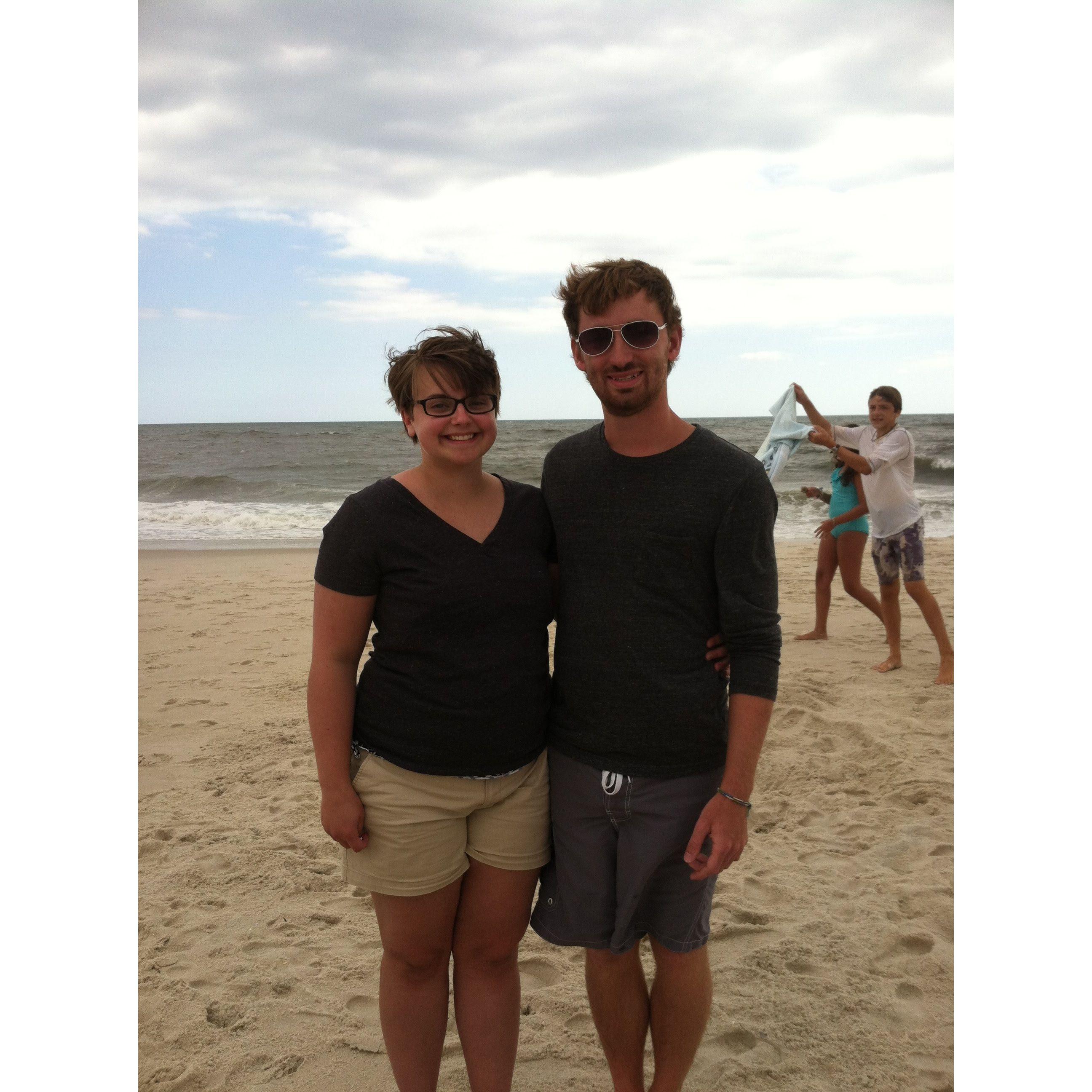 Justin's 21 birthday! Michele took a bunch of us to fire Island for a beach weekend