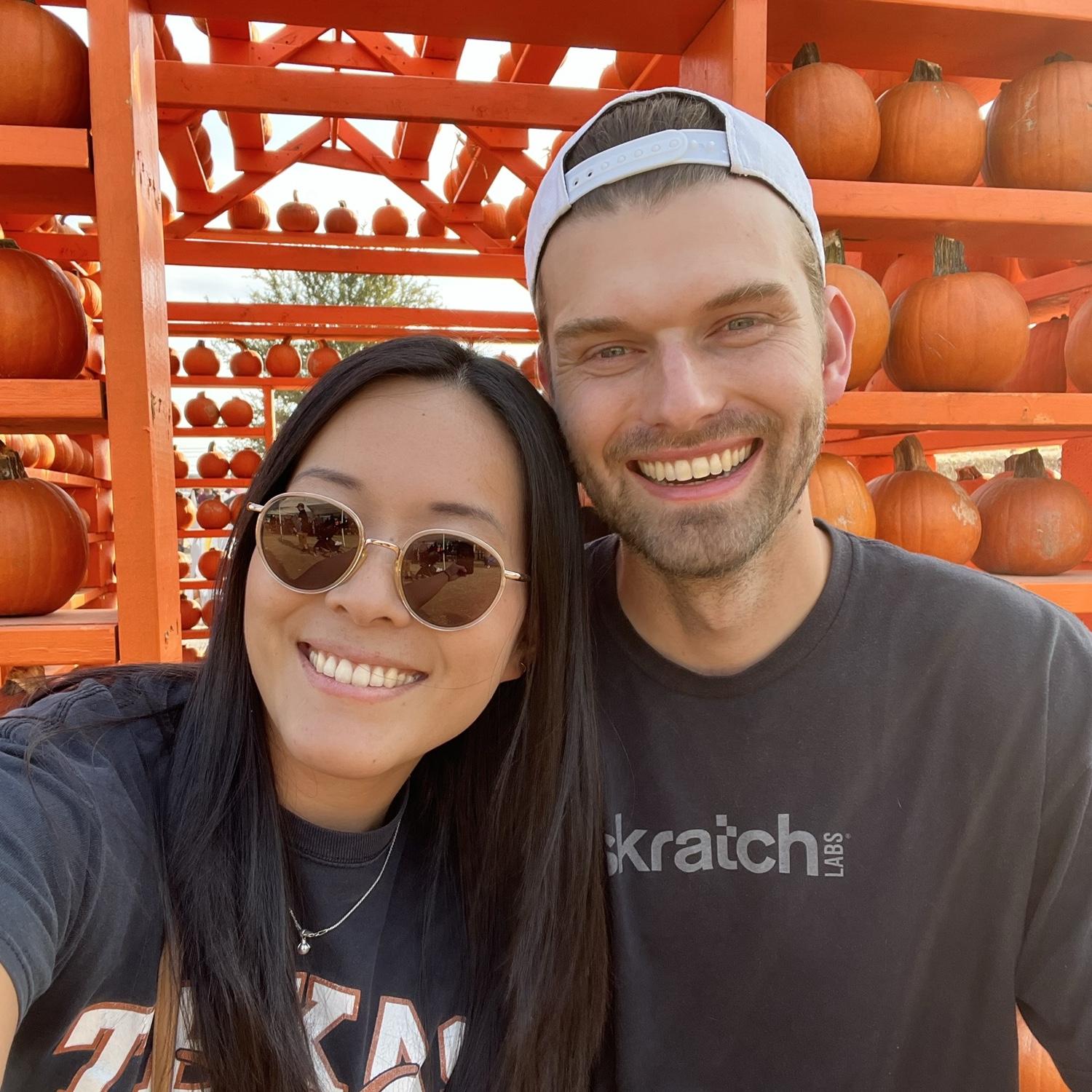 Pumpkin patch date night in Flower Mound