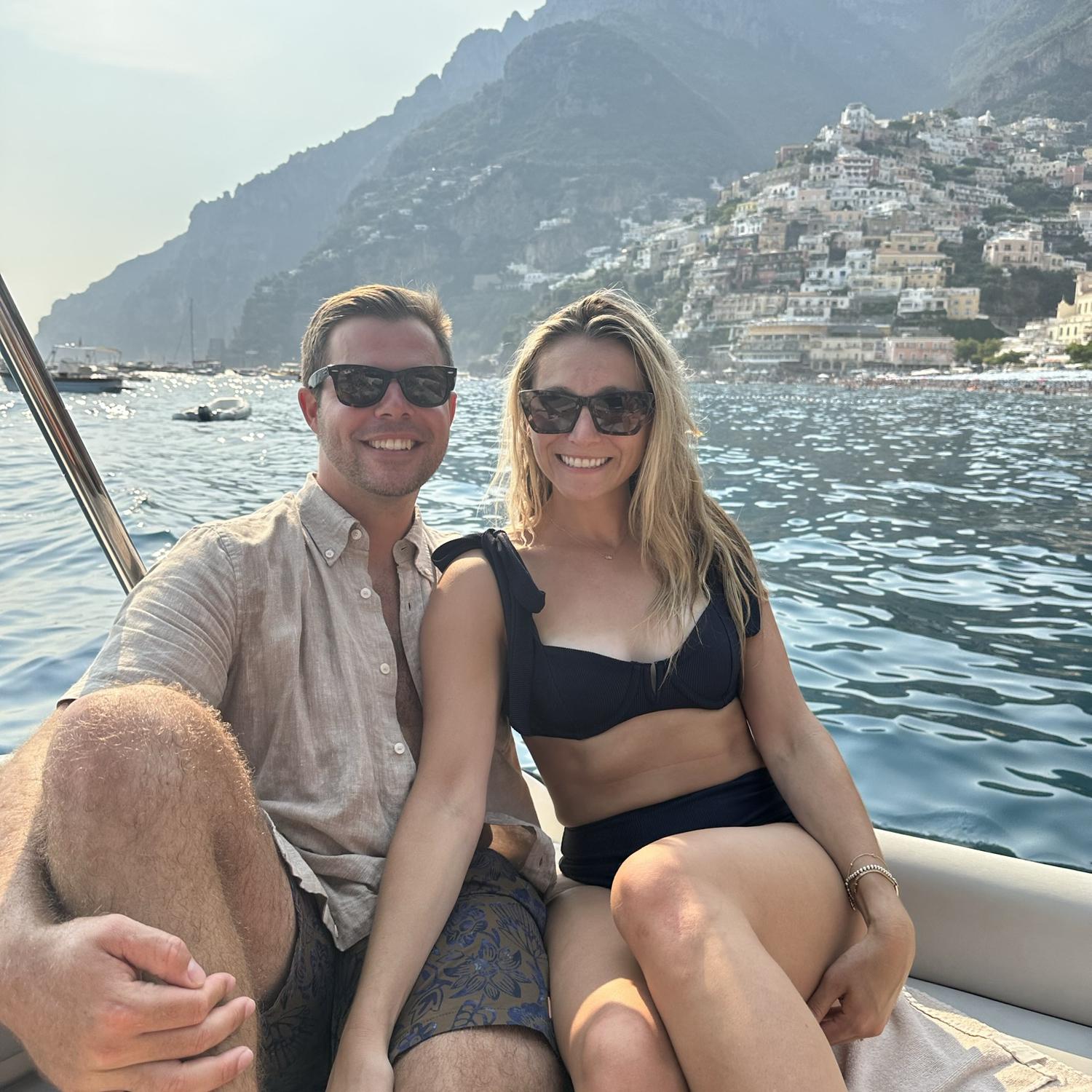 Boat day in Italy where we toured around the coast, featuring Positano!