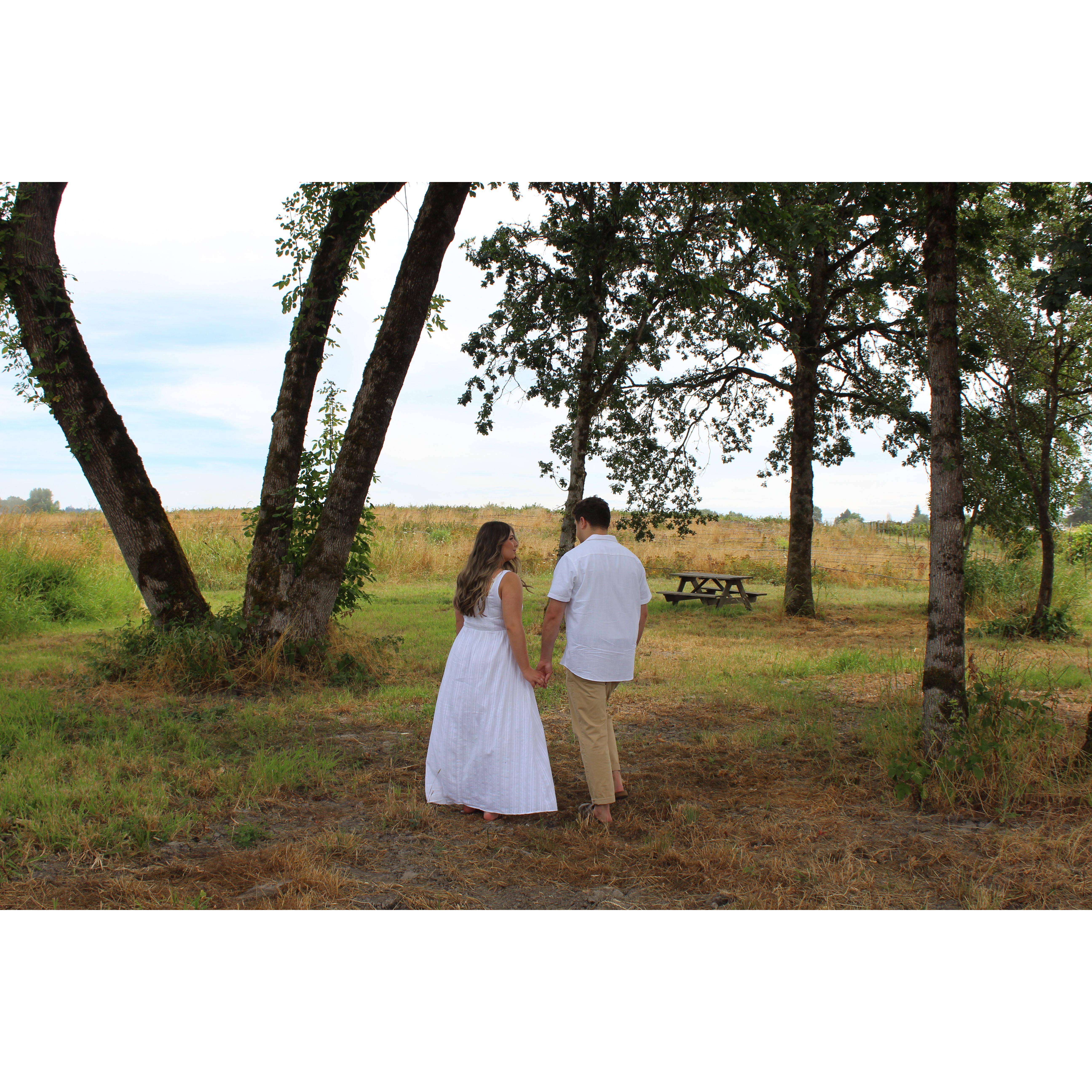 Another fun photo of us in love!