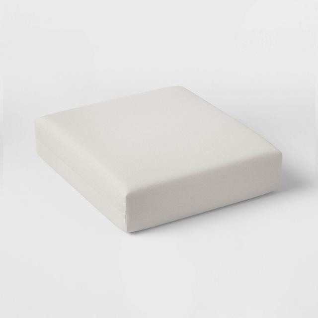 Woven Outdoor Deep Seat Cushion DuraSeason Fabric™ Linen - Threshold™