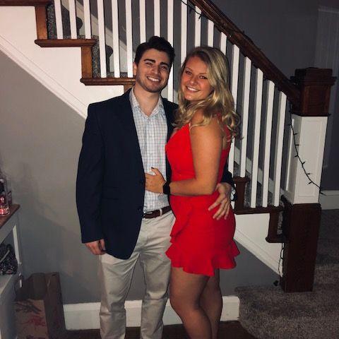 Kara's Soccer formal before we started dating