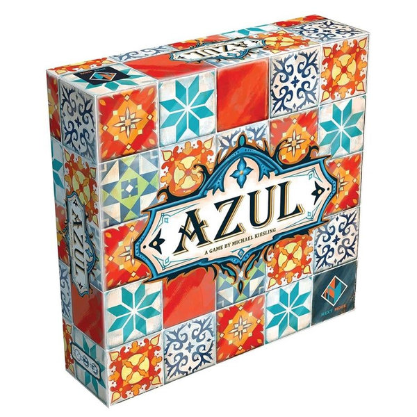 Azul Board Game - Strategic Tile-Placement Game for Family Fun, Great Game for Kids and Adults, Ages 8+, 2-4 Players, 30-45 Minute Playtime, Made by Plan B Games