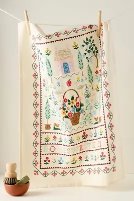 Rifle Paper Co. Home Sweet Home Dish Towel