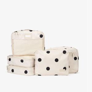 Packing Cubes Set (5 Pieces) in Polka Dot