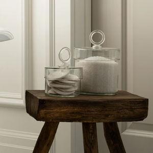 Large Glass Lidded Canister