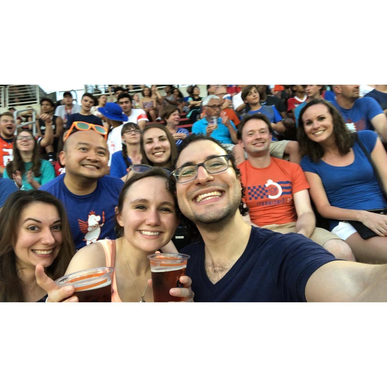 First (& only...) FC Cincinnati game (July 2018)