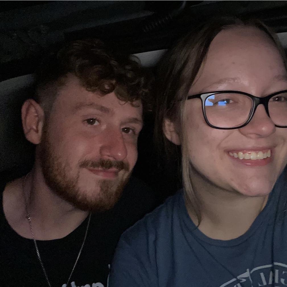 Our very first picture we ever took together while on a date to the drive-in.💗