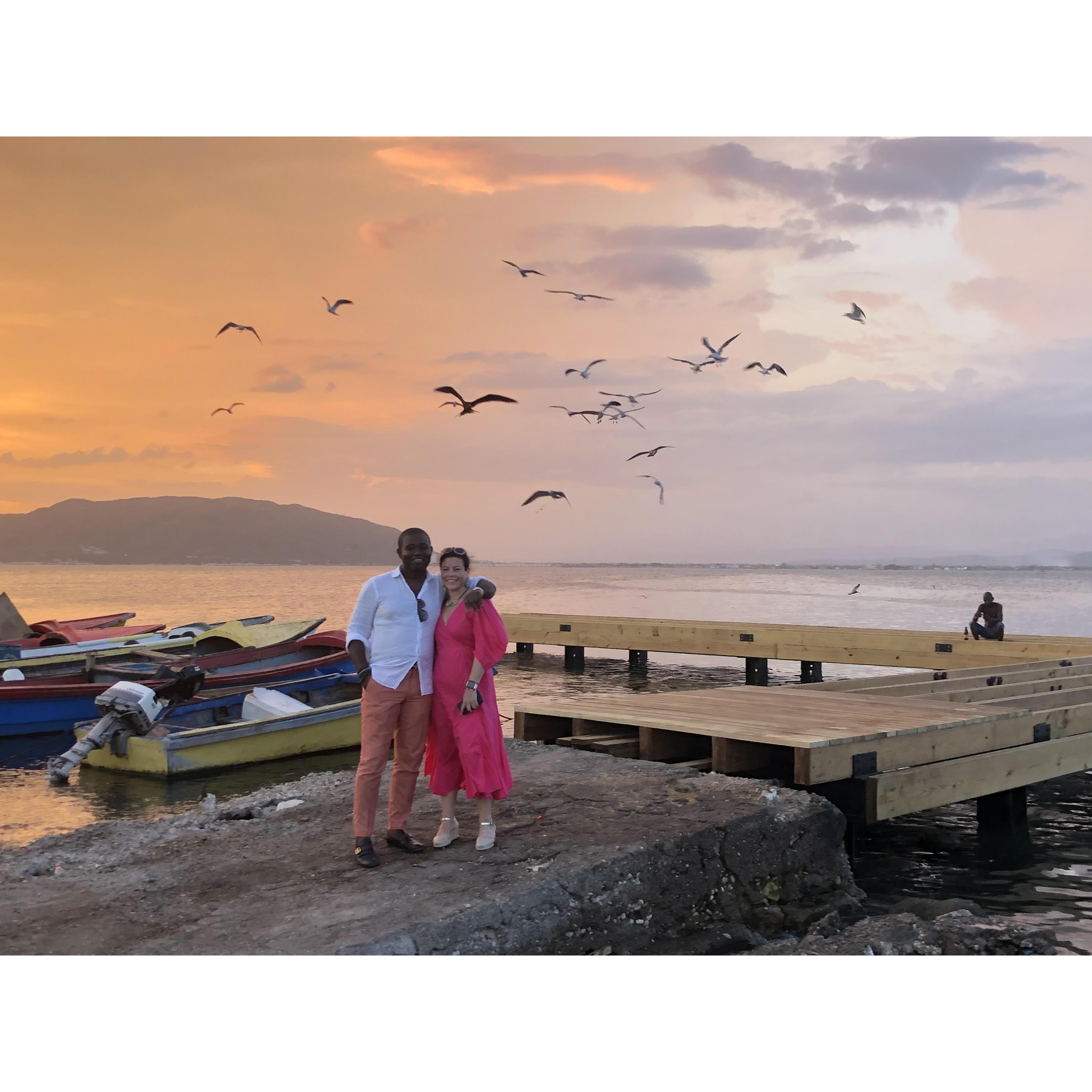 Port Royal, Jamaica - celebrating Wayne’s birthday