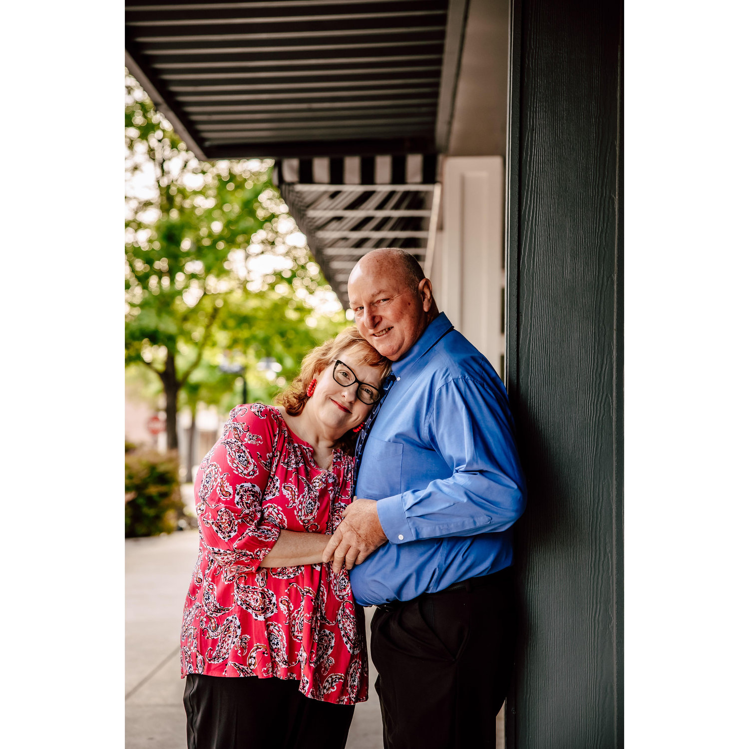Our engagement photos in downtown Sulphur Springs, TX.