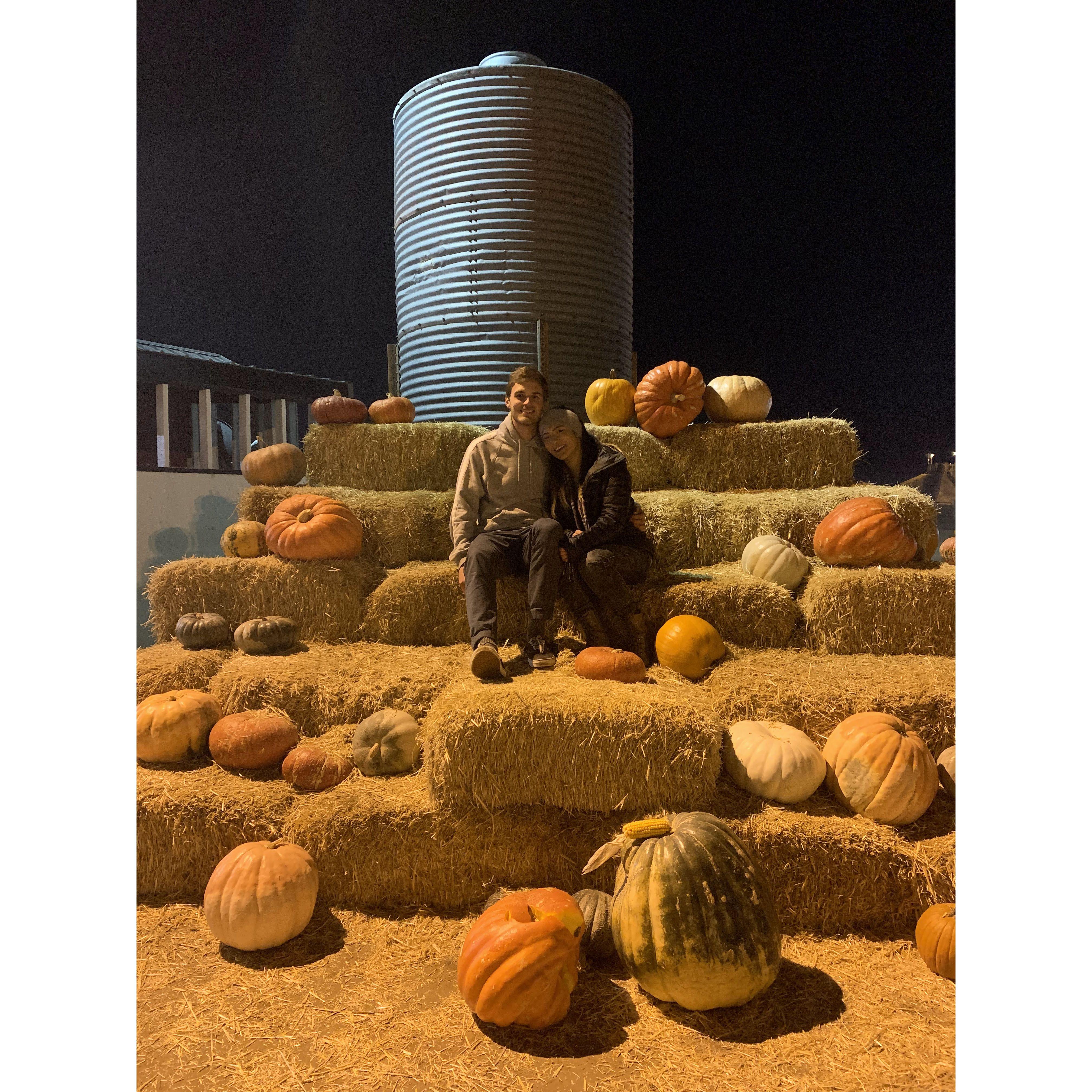 Another pumpkin patch date in 2019