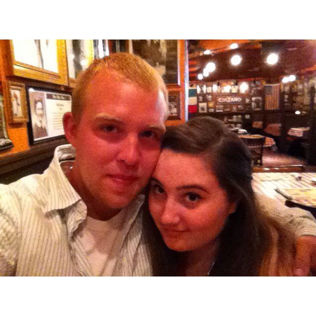 One of our first serious dates.
Buca di Beppo in Sacramento, CA
August 2014