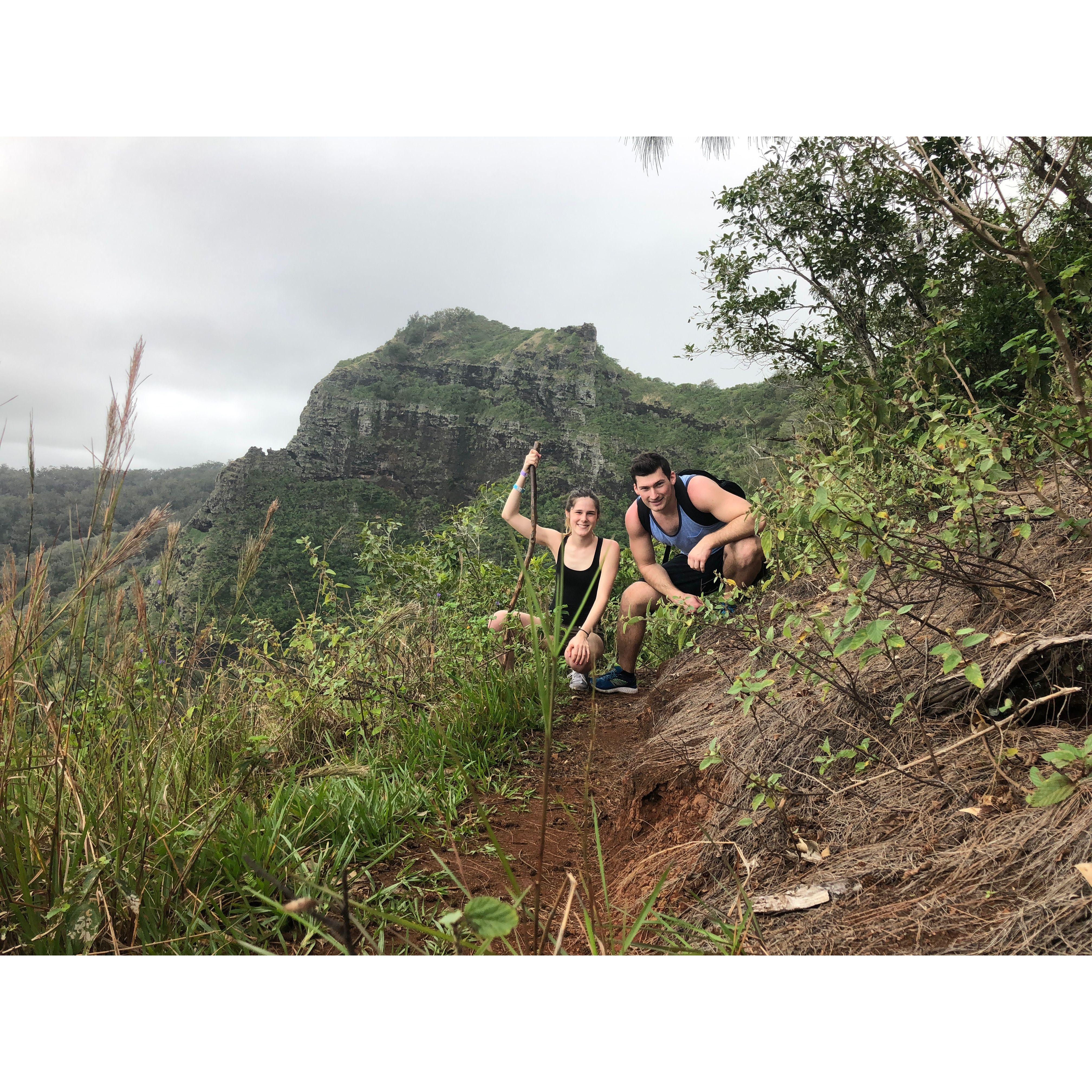Our first vacation - Senior Spring Break to Kauai - March 2018