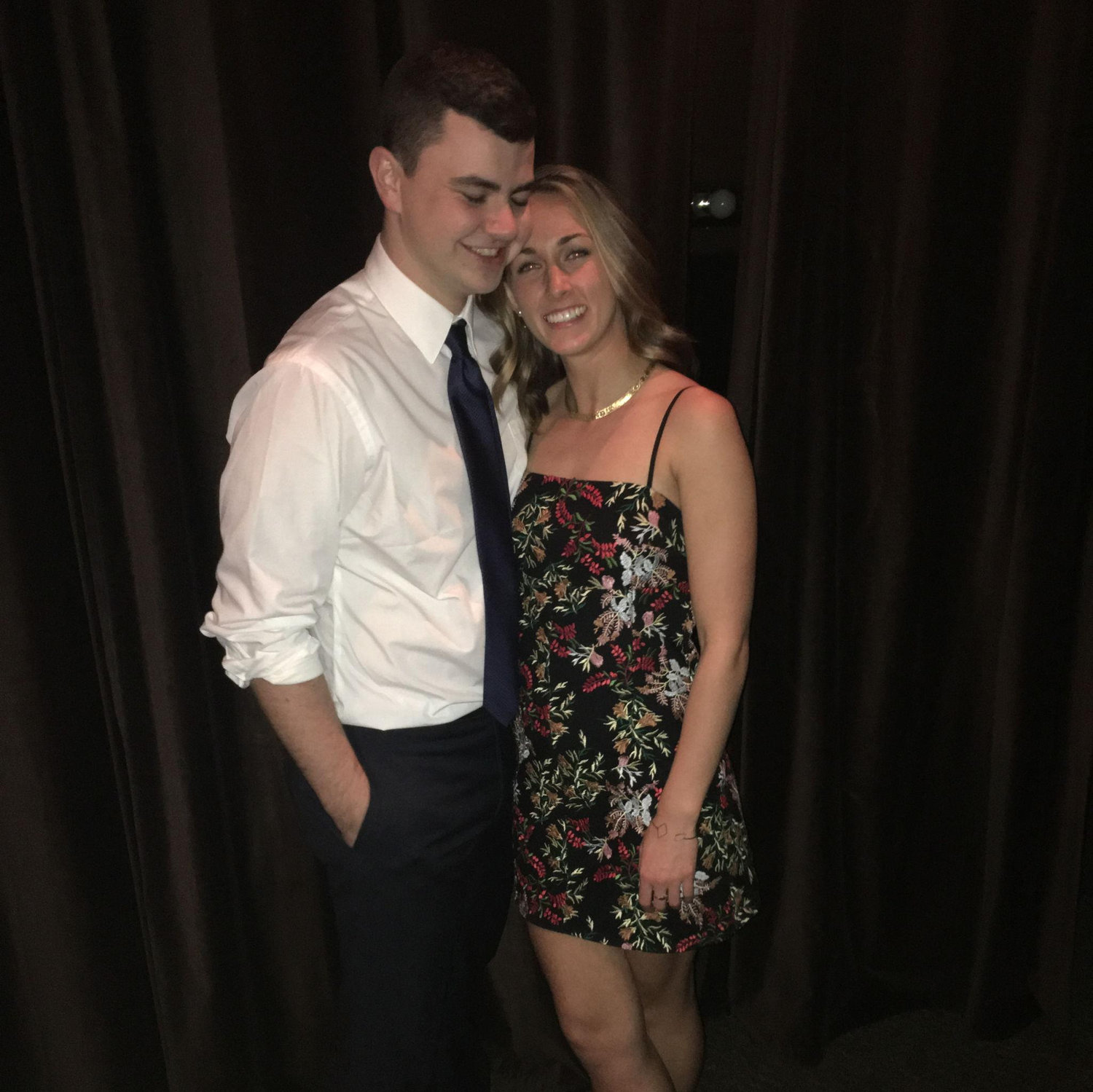 Nov 2018: Zete Formal. Our first formal together!