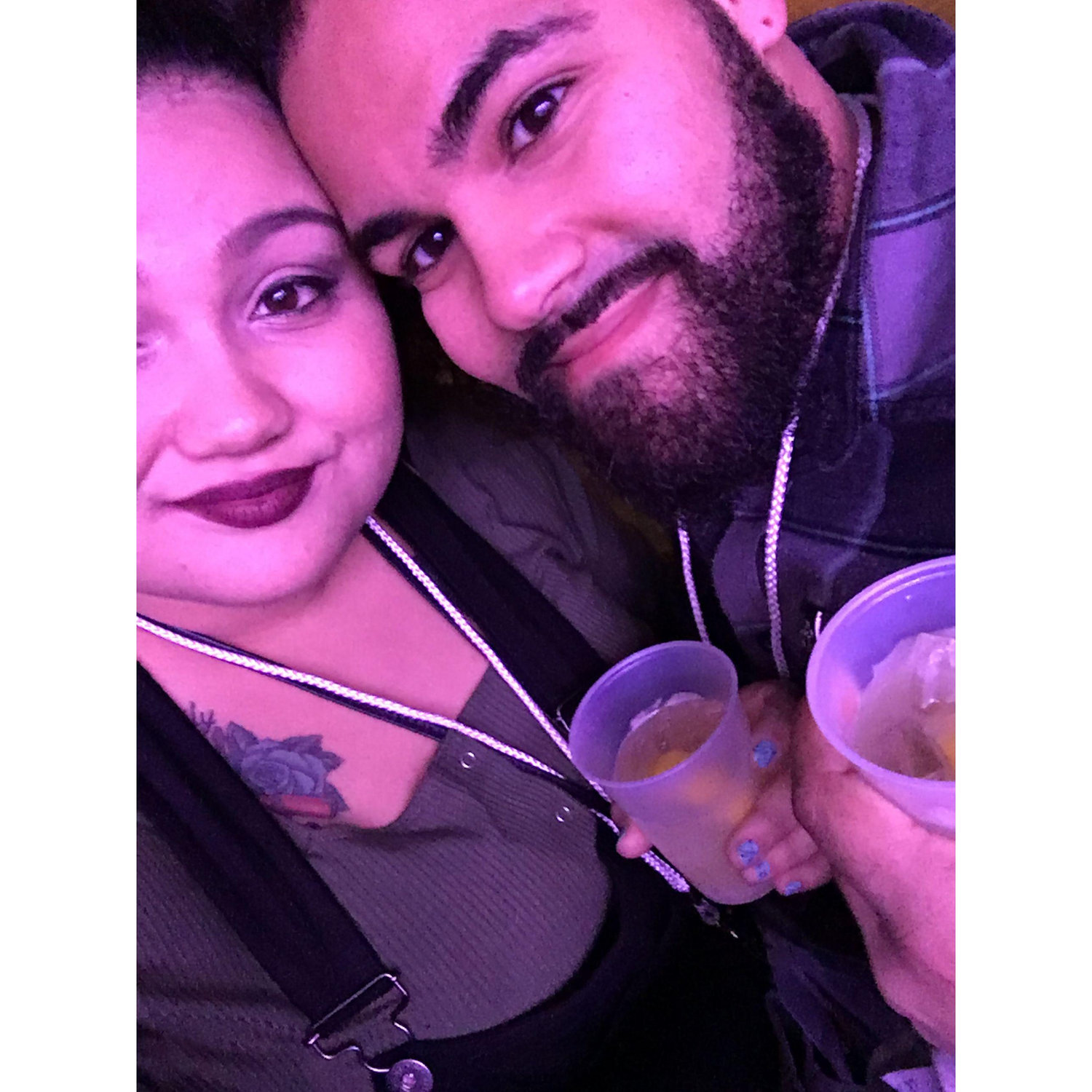 Taken at Jonathan's first live concert experience. We saw Hobo Johnson and the lovemakers