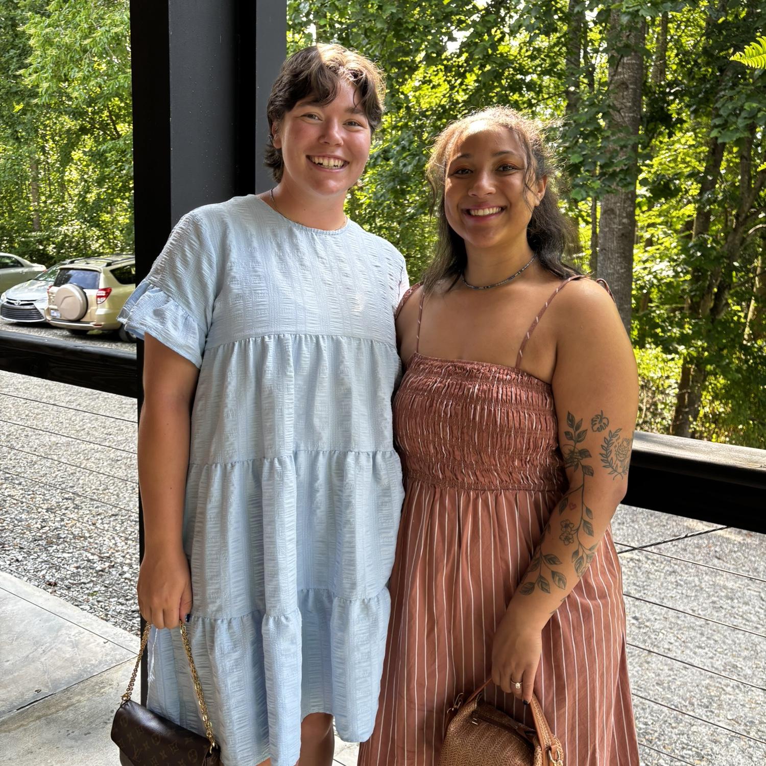 Jennavieve & Meaghan at Devin and Shreya’s wedding June 2025