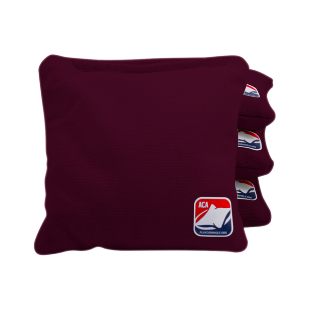 Burgundy All Weather Cornhole Bags