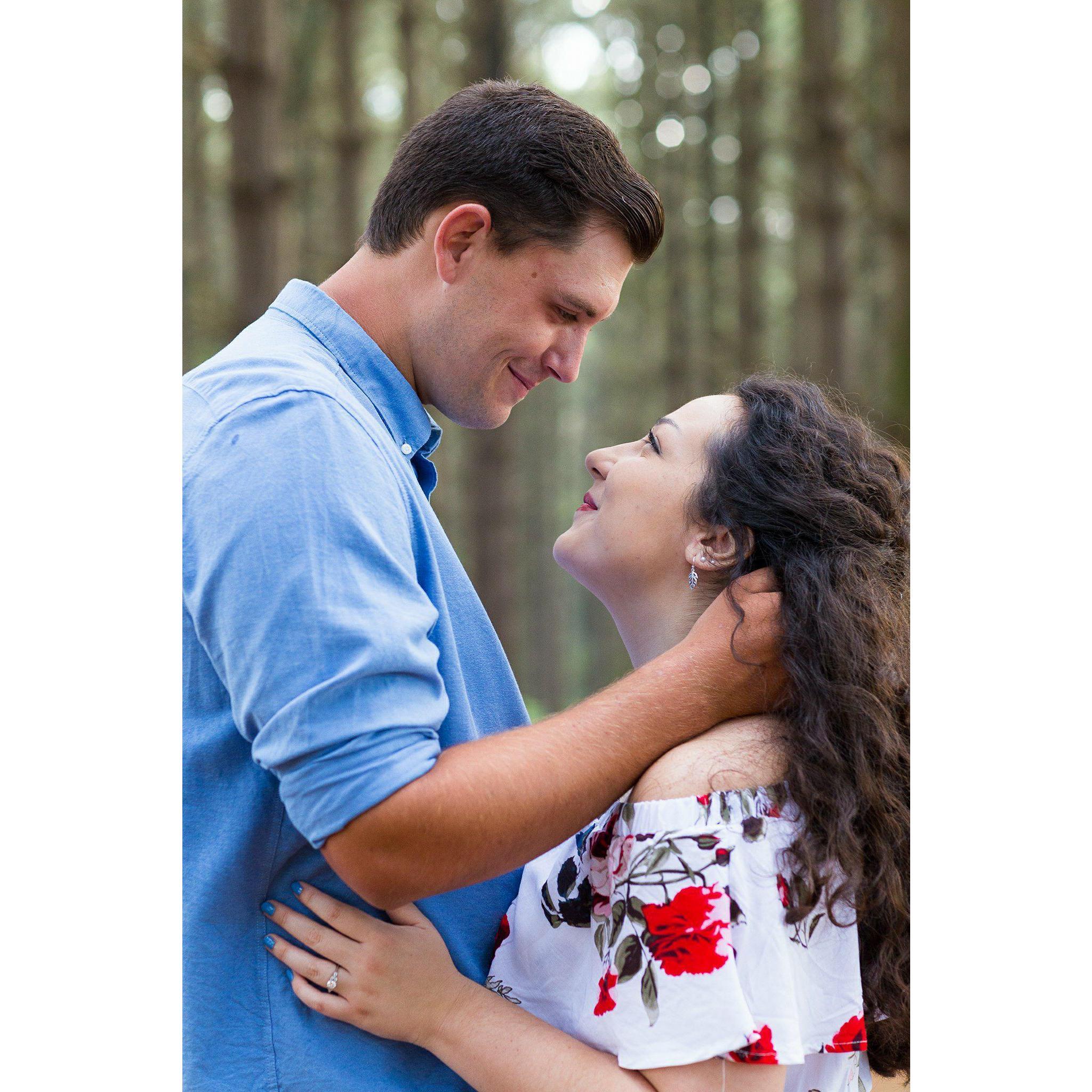 Our engagement photo shoot by Rachel Kathleen Photography! Taken at Sugar Hollow Park in Bristol, VA.