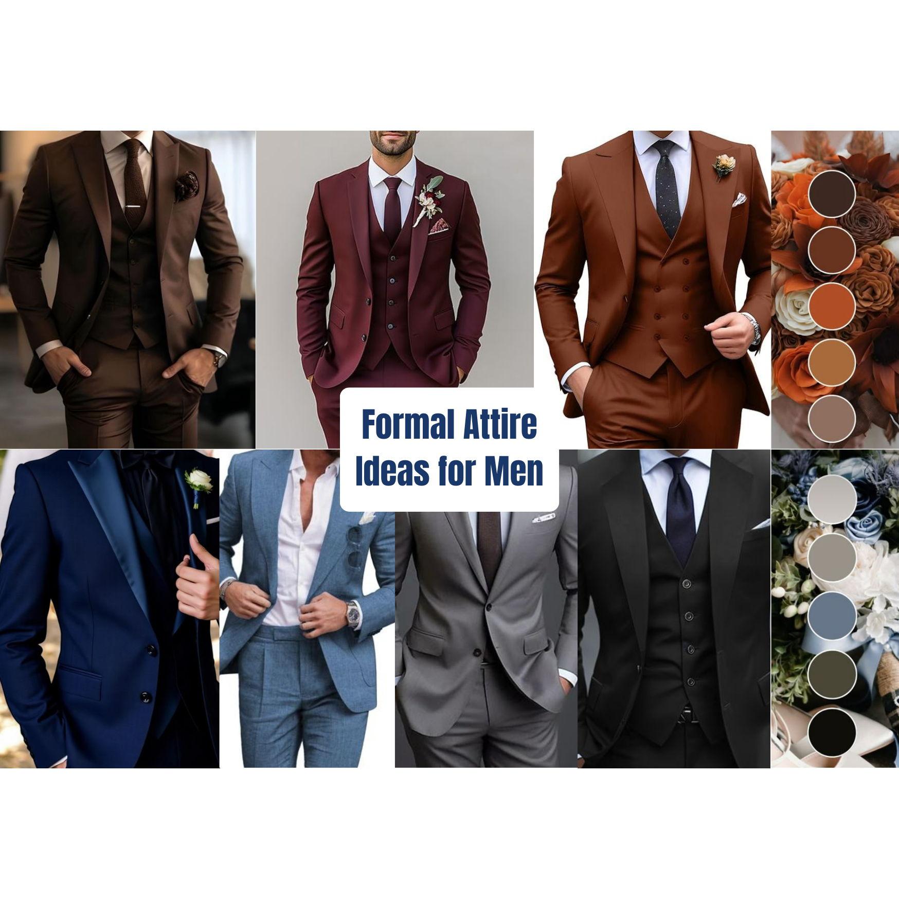 Men's formal attire inspo!