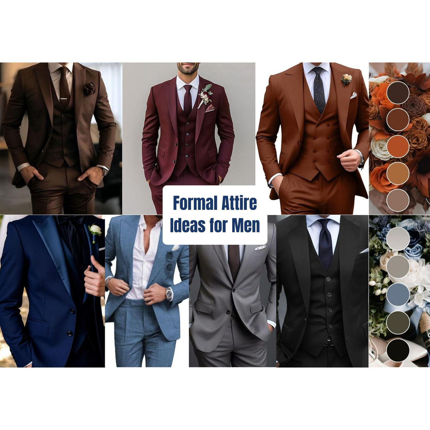Men's formal attire inspo!
