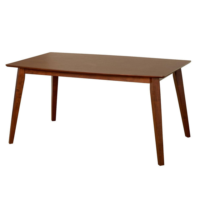 60" Bernard Mid-Century Dining Table Walnut - Buylateral