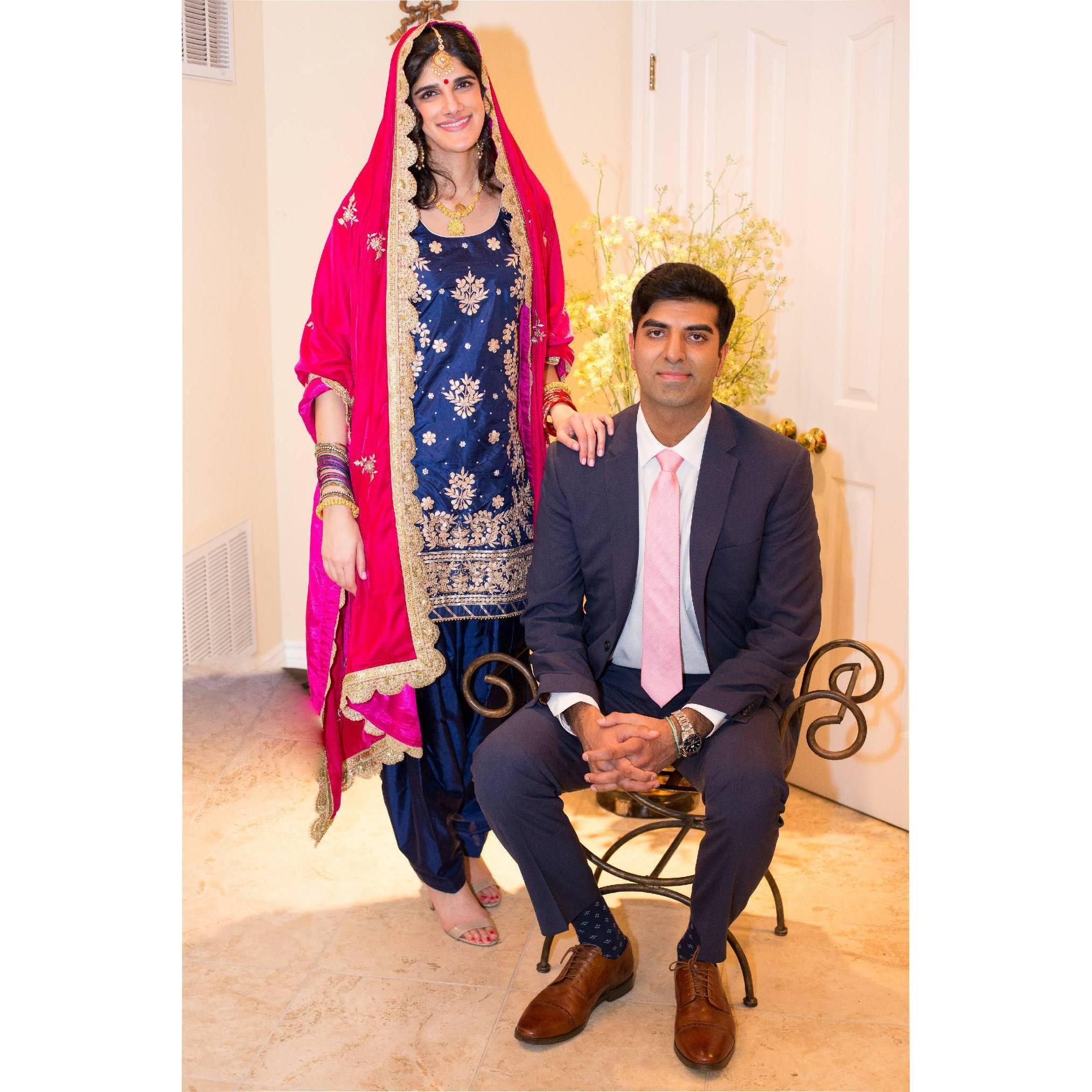 Rokha and Chunni Ceremony