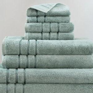 8-Piece Bath Refresh Bundle: Ocean Mist (Green)