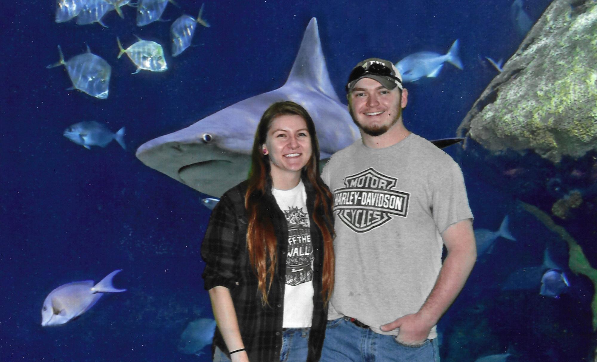 During our Tennessee trip, we stopped at the aquarium