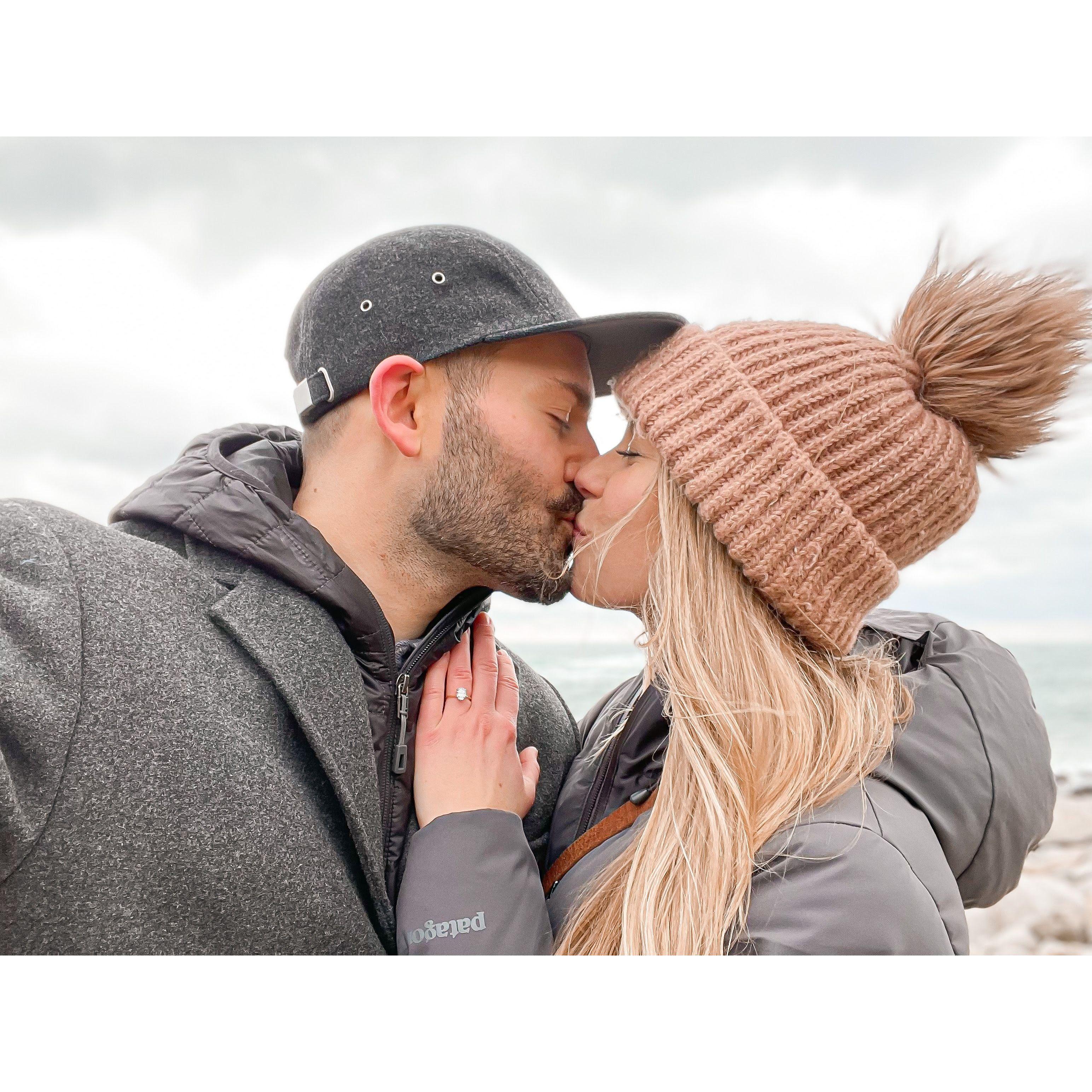 Our engagement! Newport, RI 2.26.23